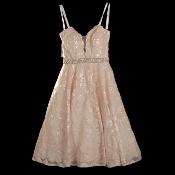 Mac Duggal Blush Dress - Picture 3 of 8